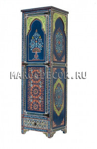 Восточный шкаф из Марокко (синий) PLC-03
