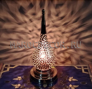 Настольная лампа Марокко Lamp-64, цвет серебро
