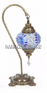 Турецкая лампа из цветного стекла арт.КМ-012L/1