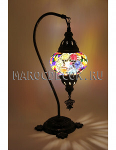 Турецкая мозаичная лампа арт. ТМ-015L/2y