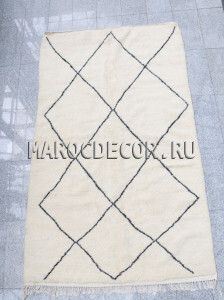 Марокканский шерстяной ковер 245*150 см ВR-23