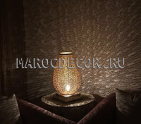 Марокканская ажурная лампа, картинка Марокдекор