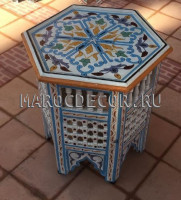 Резной кофейный столик, Марокко арт. Tb-3
