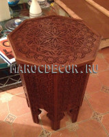 Резной столик из дерева MAROCDecor арт.TB-95, Марокко