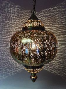 Марокканская люстра в форме шара MAROC-63