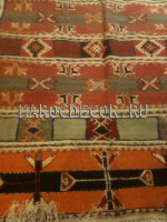 Маррокканский ковер арт. BR-12, оранжево-салатовый 
