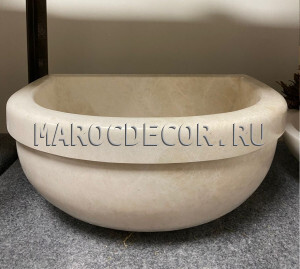 Курна в хамам бежевая KURNA-55