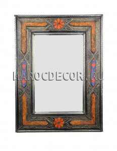 Зеркало в марокканском стиле Maroc Orange-2