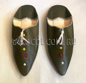 Марокканские бабуши Oliv, размер 37 ВS-66