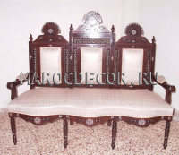 Резной диван в всточном стиле арт.MAR-24