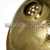 Раковина латунная Maroc Gold арт.СU-244