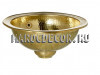 Раковина латунная Maroc Gold арт.СU-244