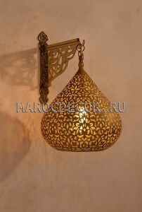 Марокканский светильник на кронштейне Maroc Flower-4