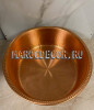 Таз медный с плоским дном Hamam-40