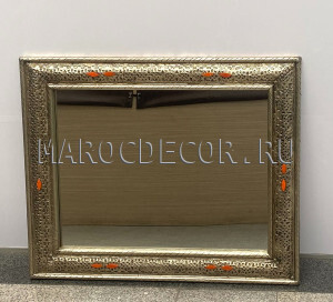 Марокканское зеркало с чеканкой Royal Maroc-26