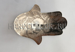 Марокканская мыльница "Рука Фатимы" D-08