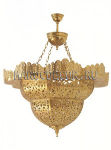 Потолочная люстра в марокканском стиле AJOURES арт. Lant-22